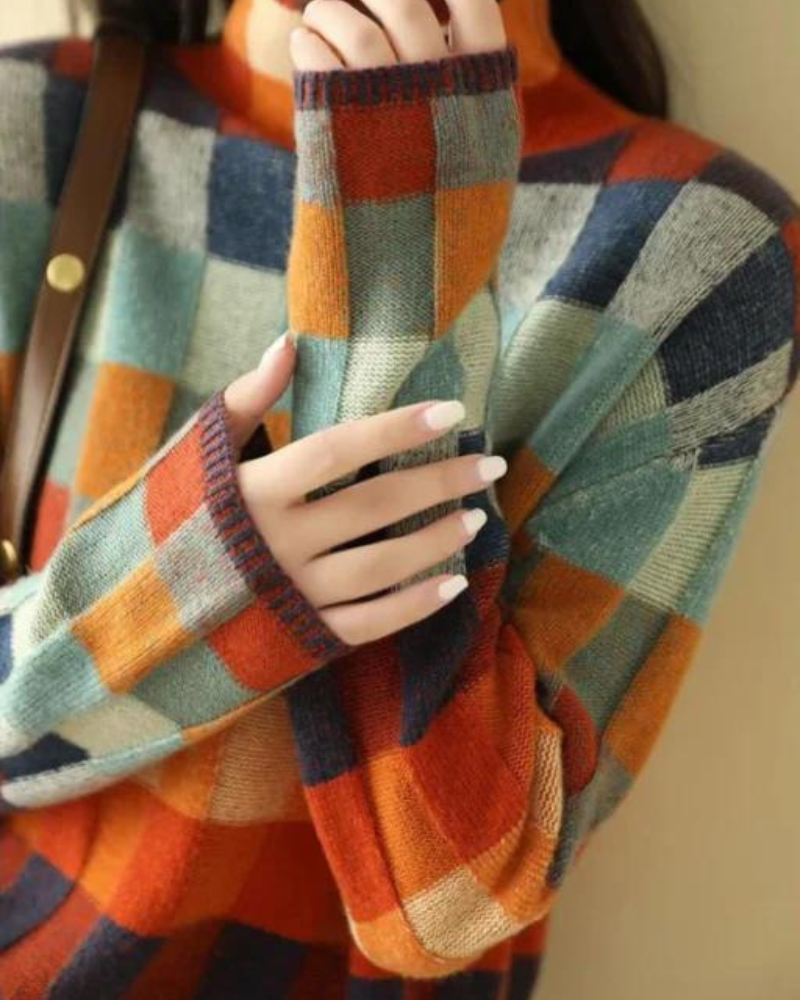 Madi | Luxe patchwork coltrui