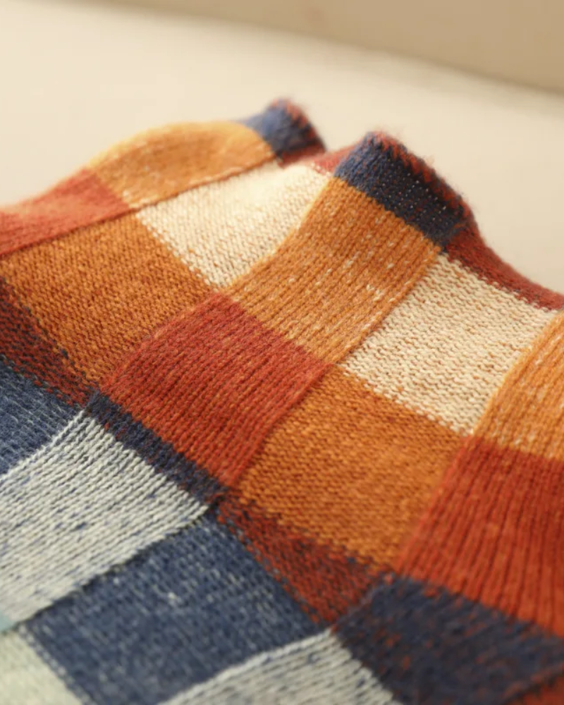 Madi | Luxe patchwork coltrui