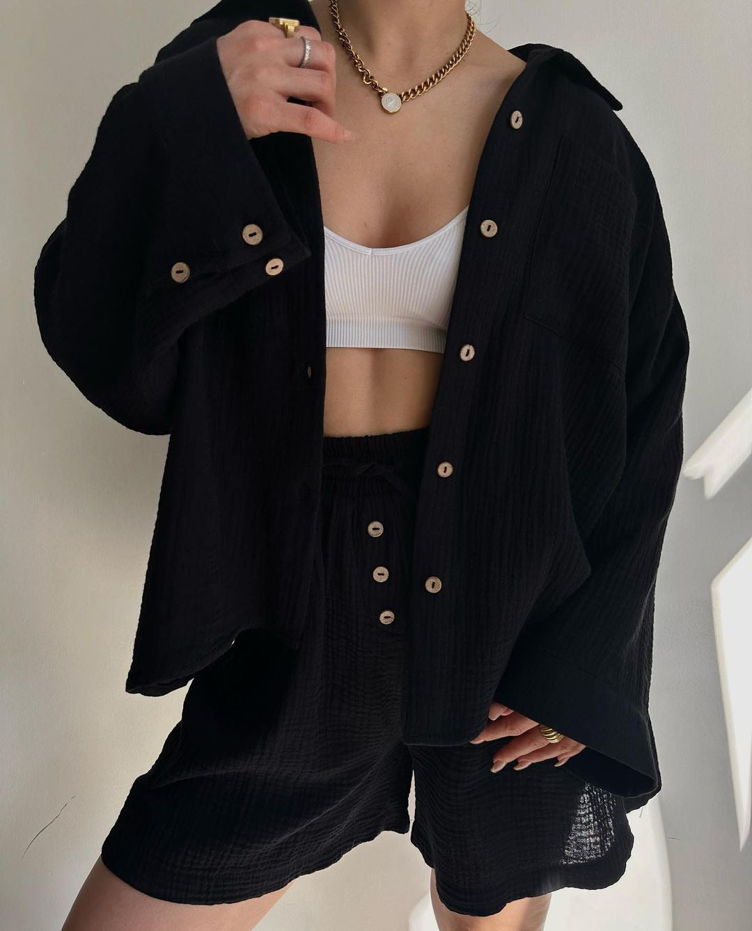 Britt | Luchtige tweedelige set